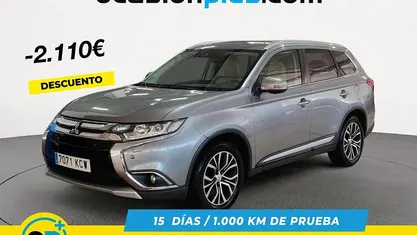Gris Usado 2017 Mitsubishi Outlander SUV | 13.880 € (Buen precio)