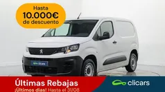 Blanco Usado 2021 Peugeot Partner S Monovolumen | 11.490 € (Precio justo)