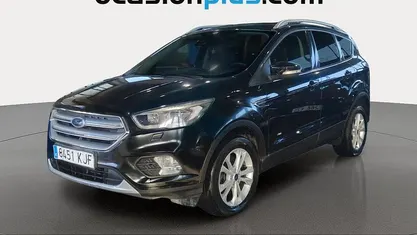 Usado Ford Kuga Titanium 150 CV (110 kW) 2018 Negro SUV