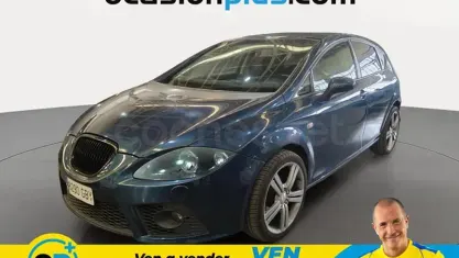 Usado Seat Leon Ecomotive 105 CV (77 kW) 2008 Azul Utilitario