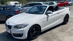 Blanco Usado 2015 BMW 220 Descapotable | 18.000 € (Buen precio)