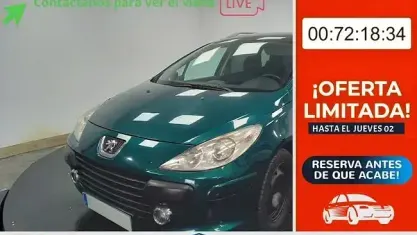 Usado Peugeot 307 110 CV (80 kW) 2005 Verde Utilitario