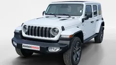 Blanco Nuevo 2025 Jeep Wrangler Unlimited Sahara SUV | 80.200 € (Precio justo)