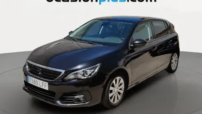 Usado Peugeot 308 Style 110 CV (80 kW) 2020 Negro Utilitario