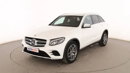 Usado Mercedes GLC250 AMG line 211 CV (155 kW) 2018 Blanco SUV