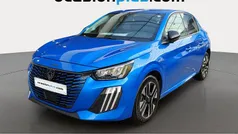 Azul Usado 2025 Peugeot 208 Allure Utilitario | 15.810 € (Precio justo)