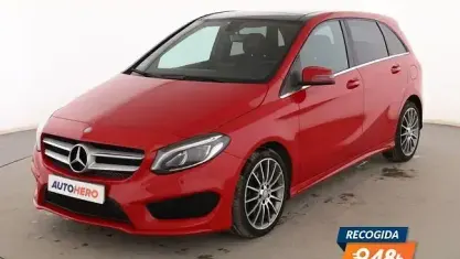 Usado Mercedes B200 AMG line 136 CV (100 kW) 2016 Rojo Monovolumen