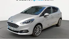 Gris plata Usado 2021 Ford Fiesta Vignale Utilitario | 14.455 € (Precio justo)