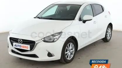 Usado Mazda 2 90 CV (66 kW) 2019 Blanco Berlina