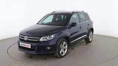 Azul Usado 2014 VW Tiguan R-line SUV | 16.199 € (Precio justo)