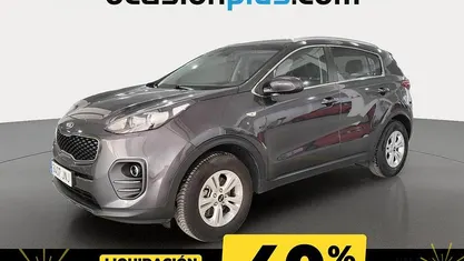 Gris Usado 2016 Kia Sportage SUV | 15.269 € (Precio justo)