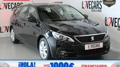 Negro Usado 2021 Peugeot 308 Active Familiar | 13.700 € (Buen precio)