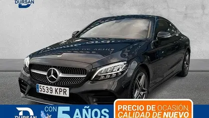 Brugt Mercedes C200 186 HK (136 kW) 2018 Grå Coupe