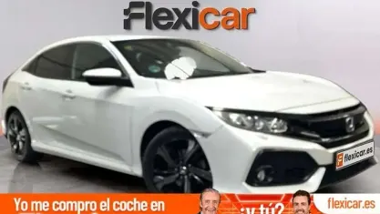 Usado Honda Civic Comfort 129 CV (94 kW) 2018 Blanco Berlina