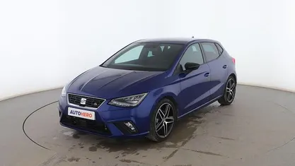 Usado Seat Ibiza FR 116 CV (85 kW) 2020 Azul Utilitario