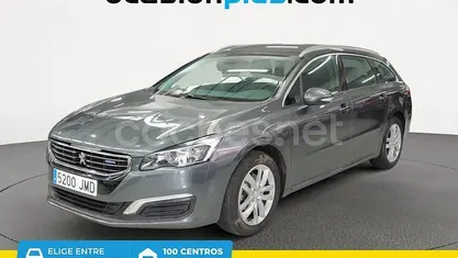 Usado Peugeot 508 SW Active 150 CV (110 kW) 2016 Gris / plata Familiar
