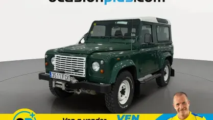 Usado Land Rover Defender S 122 CV (89 kW) 2006 Verde Familiar