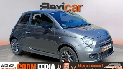 Usado Fiat 500 Pop 69 CV (50 kW) 2015 Gris Utilitario