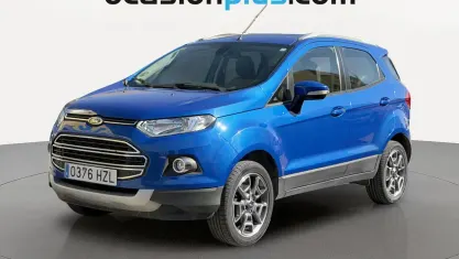 Usado Ford Ecosport Limited 91 CV (66 kW) 2014 Azul SUV