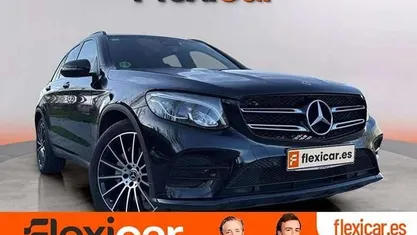 Usado Mercedes GLC220 170 CV (125 kW) 2018 Negro SUV