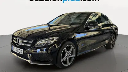 Usado Mercedes C220 AMG 170 CV (125 kW) 2017 Negro Berlina