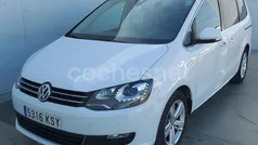 Blanco Usado 2019 VW Sharan Advance Monovolumen | 33.400 € (Un poco caro)