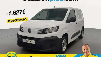 Usado Peugeot Partner S 102 CV (75 kW) 2024 Blanco Monovolumen