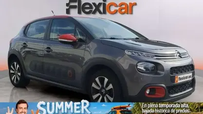 Usado Citroën C3 Feel 82 CV (60 kW) 2020 Gris Utilitario