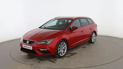 Rojo Usado 2017 Seat Leon FR Familiar | 15.799 € (Precio justo)