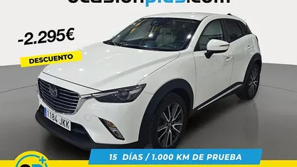 Blanco Usado 2015 Mazda CX-3 Luxury SUV | 10.695 € (Precio justo)