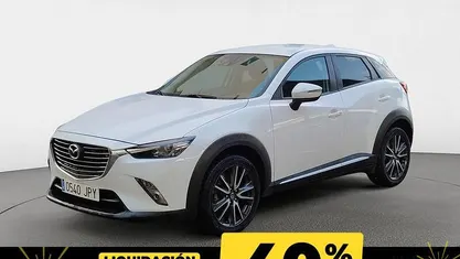 Blanco Usado 2016 Mazda CX-3 Luxury SUV | 13.797 € (Precio justo)