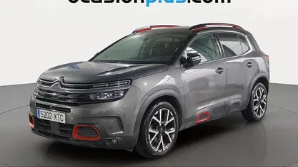 Usado Citroën C5 Aircross Shine 177 CV (130 kW) 2019 Gris SUV