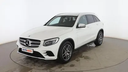 Blanco Usado 2019 Mercedes GLC250 AMG line SUV | 33.799 € (Precio justo)