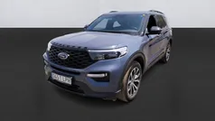 Azul Usado 2021 Ford Explorer ST-Line SUV | 43.400 € (Buen precio)
