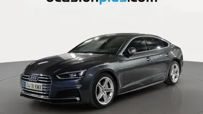 Usado Audi A5 Sportback S-Line 190 CV (139 kW) 2018 Gris Utilitario