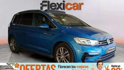 Usado VW Touran Sport 150 CV (110 kW) 2019 Azul Monovolumen