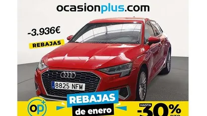 Rojo Usado 2023 Audi A3 Sportback Advanced Utilitario | 21.082 € (Buen precio)