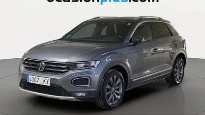Usado VW T-Roc Sportline 150 CV (110 kW) 2020 Gris SUV