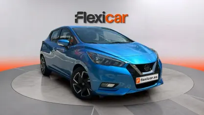 Usado Nissan Micra Acenta 92 CV (67 kW) 2021 Azul Utilitario