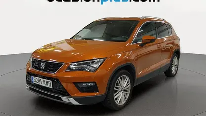 Usado Seat Ateca 4Drive 190 CV (139 kW) 2019 Naranja SUV