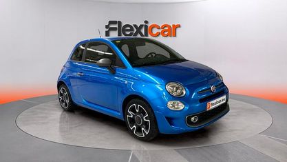 Usado Fiat 500 69 CV (50 kW) 2018 Azul Berlina