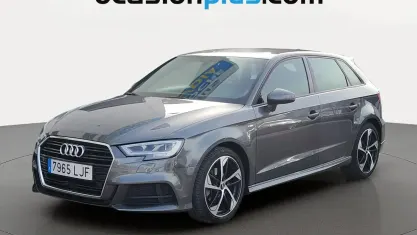 Usado Audi A3 Sportback 116 CV (85 kW) 2020 Gris Utilitario