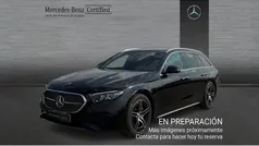 Negro Usado 2024 Mercedes E300 AMG line Familiar | 60.990 € (Buen precio)