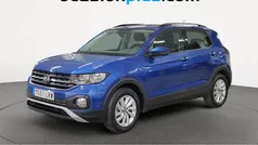 Azul Usado 2021 VW T-Cross Advance SUV | 16.900 € (Precio justo)