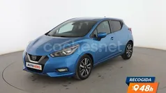 Azul Usado 2017 Nissan Micra N-Connecta Utilitario | 10.799 € (Precio justo)