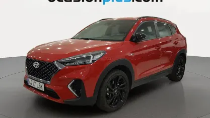 Usado Hyundai Tucson N Line 136 CV (100 kW) 2019 Rojo SUV