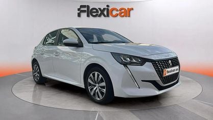 Usado Peugeot 208 Active 101 CV (74 kW) 2020 Blanco Utilitario
