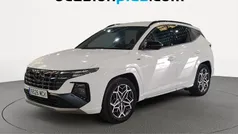 Blanco Usado 2022 Hyundai Tucson N Line SUV | 23.546 € (Precio justo)
