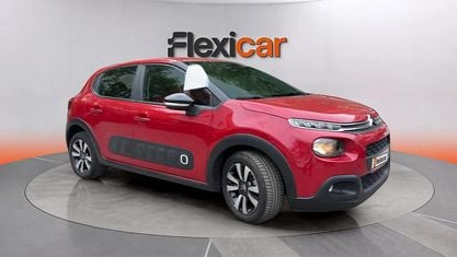 Usado Citroën C3 Feel 83 CV (61 kW) 2018 Rojo Utilitario