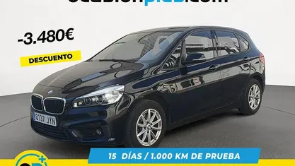 Negro Usado 2017 BMW 218 Active Tourer Monovolumen | 13.510 € (Buen precio)